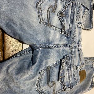 Men’s Silver Gordie jeans waist 34